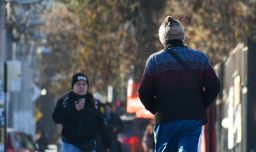 Mínimas bordearán los 0°C en Santiago este sábado 10 de mayo